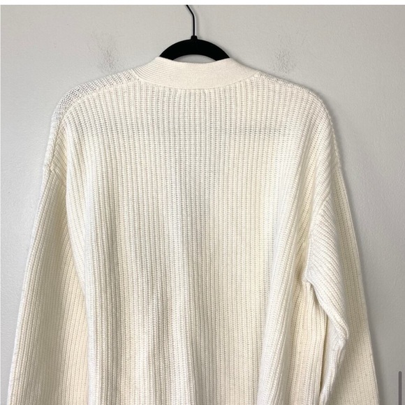 Rails Nora Cardigan Wrap Sweater Tie Waist Merino Wool Blend Cashmere Size Large - Picture 9 of 12
